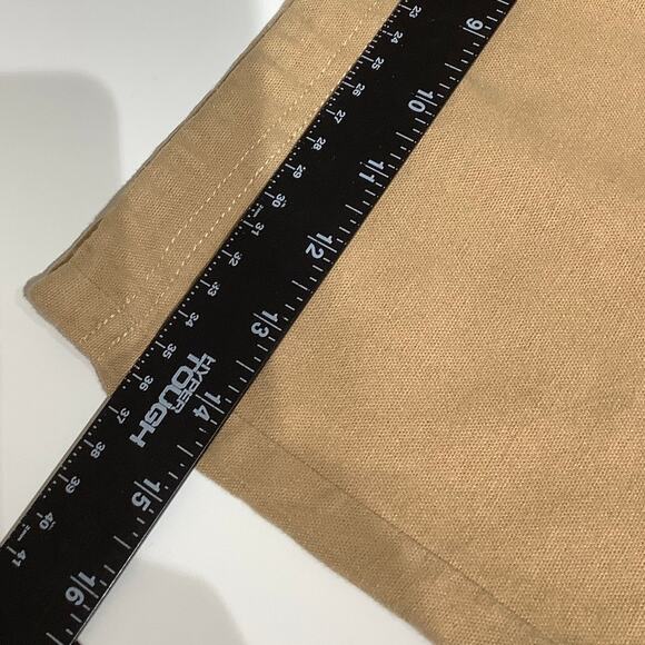 Trust Tan Linen Blend Cargo Shorts W46 - Utility, Relaxed, Casual - Picture 6 of 7